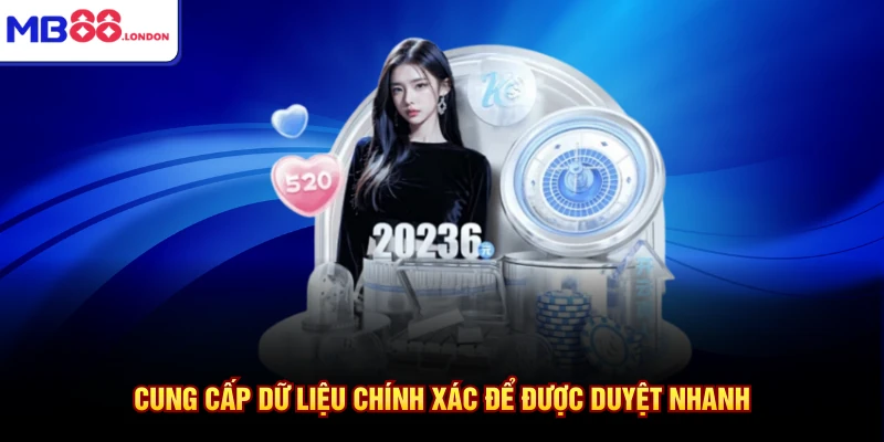 Đại Lý MB88 2 Cung cấp dữ liệu chính xác để được duyệt nhanh