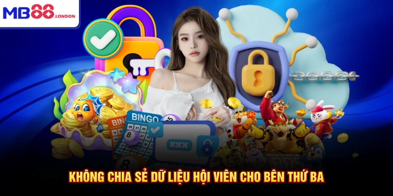 Chính Sách Bảo Mật MB88 4 Không chia sẻ dữ liệu hội viên cho bên thứ ba